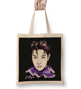 Bts Jhope 02 Bez Çanta Uzun Saplı