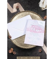 Düğün Nişan Nikah Kına Davetiyesi 3171 Baskı Dahil