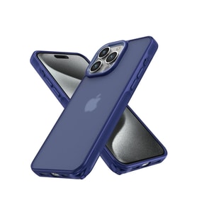 Newface Apple iPhone 15 Pro Kılıf Elegant Kapak - Lacivert