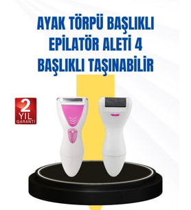 Tüy Temizleme ve Cilt Bakım Cihazı