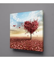 KALP BÜYÜSÜ KANVAS TABLO 100x100cm (Karışık)