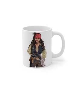 Jack Sparrow Baskılı Kupa Bardak