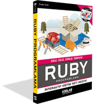 KODLAB YAYIN RUBY PROGRAMLAMA EĞİTİM KİTABI (Siyah - Beyaz)