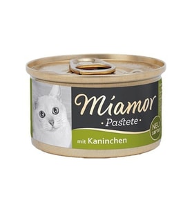 Miamor Pastete Kedi Maması Tavşanlı Yetişkin Kedi Konservesi 85g X 10 Adet