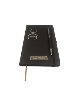 İsme Özel Defter Kalem Ve Anahtarlık Seti