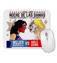 Lucha  Libre Ladies Night Mouse Pad