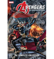 Avengers By Jonathan Hickman: The Complete Collection Vol. 1 (Kapak Değişebilir) (Krem)