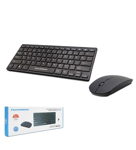 Hadron  Hr839 Kablosuz Mini Türkçe Q Klavye Mouse Set Smart Tv Uyumlu (Siyah)