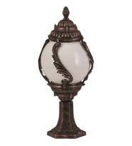 AVONNI BSU-68182-BKR-M1-K Kahverengi Boyalı Dış Mekan Aydınlatma E27 ABS Akrilik Cam 30cm