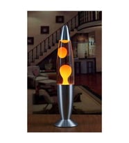Dekoratif Ev Hediyesi Büyük Boy Konsept Büyük Boy Lav Lambası Lava Lamp Konsept 41 Cm Turuncu