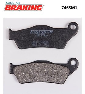 YARI METALİK FREN BALATASI / YAMAHA / YZF R125 / 125cc / ÖN  / 2008-2009-2010-20