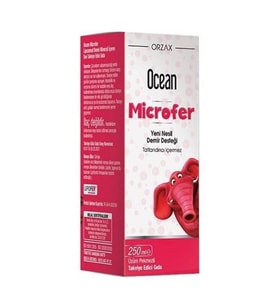 Orzax Ocean Microfer Şurup 250 ML