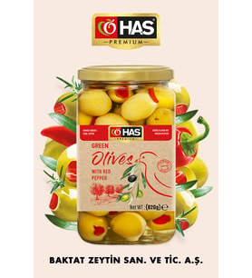 Biber Dolgulu Yeşil Zeytin 850c