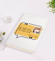 BK Gift Kişiye Özel Kendi El Yazın Mesajlı Fotoğraflı Hediye Beyaz Defter-4