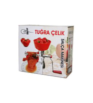 KOLLU   ALÜMİNYUM  SALÇA MAKİNESİ  SÜZGEÇLİ - PLASTİK HAZNELİ (5343)