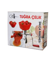 KOLLU ALÜMİNYUM SALÇA MAKİNESİ SÜZGEÇLİ - PLASTİK HAZNELİ (5343)