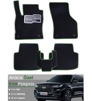 Chery Tiggo 8 Pro EVA Paspas Tam Set – Birebir Uyum,Araca Özel Tasarım,Su Geçirmez,Kolay Montaj