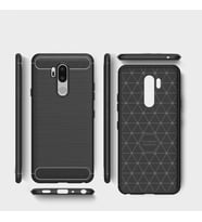 LG G7 Uyumlu Kılıf Zore Room Silikon Kapak (Siyah)
