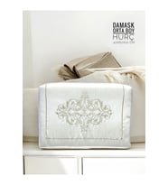 Damask Desen Hurç 40x60x20 cm Osmanlı İpeği Nakışlı ve İşlemeli