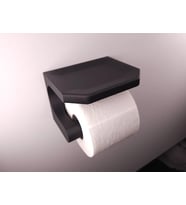Duvara Monte Tuvalet Kağıtlığı Kapaklı WC Kağıt Havluluk Banyo Aksesuarı