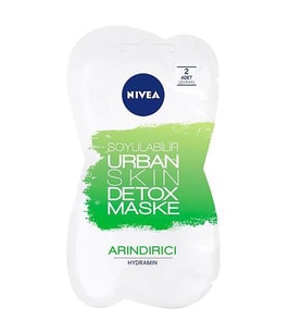 Nivea Visage Maske Soyulabilir Urban Skin Detox 10 ml ( 2X5 Ml )