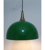 RİOLİGHT 1RETRO,RUSTİK,MODERN ESKİTME AKSESUARLI MUTFAK,ODA,CAFE İÇİN TEKLİ METAL SARKIT ÇAP:30CM (Yeşil)