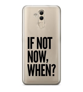 Huawei Mate 20 Lite Uyumlu Baskılı Yumuşak Silikon Şeffaf Telefon Kılıfı