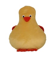 Ördek Yastık Sarı Polar 47 cm