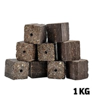 Sazan Yemi - Delikli Küspe - Ayçiçek - Kare - 1 KG Paket