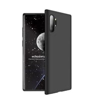 Galaxy Note 10 360° Zore Tam Koruma Rubber Ays Kılıf (Siyah)