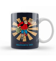 Desperate Dan Retro Japanese Kupa Bardak Porselen