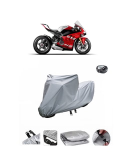 Ducati Panigale V4 S  Su Geçirmez Motosiklet Brandası ARKA ÇANTA UYUMLU