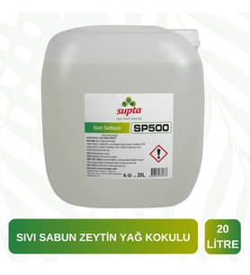 Supta Sıvı Sabun Zeytin Yağ Kokulu 20 LT