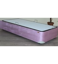 Baza 17502 Tay Tüy Pembe Silinir Kumaş Model Çelik Fırın Boya 90*190 cm El Yapım