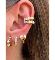 14K ÇİVİ MODEL KÜPE