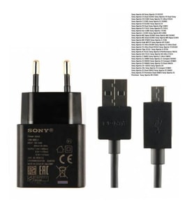 Sony Xperia XA F3111 Şarj Aleti ve Data Kablosu UCH10 Micro USB