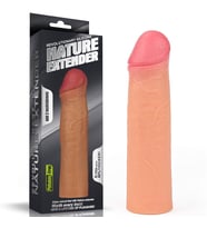 Lovetoy Nature Extender Flesh Flexible 5 cm Uzatmalı Realistik Penis Kılıfı LV4213F