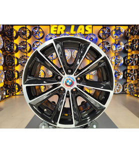 4 Adet BMW ORIJINAL 8*17 5*120 ET30 72.6 BLACK MACK JANT REVİZE EDİLMİŞ (Takım)