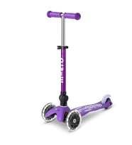 Mini Micro Scooter Deluxe Foldable Led Purple MCR.MMD199 (Standart)