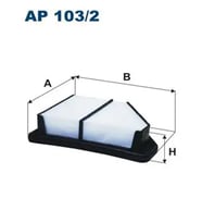 FILTRON AP1032 Hava Filtresi 17220RSJE00