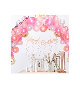 Çıtıpıtıstore 1 Yaş Doğum Günü Balon Seti