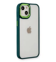 iPhone 14 Plus Kılıf Dora Kapak - Haki Yeşil