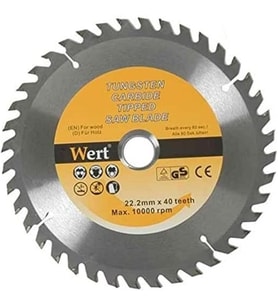 W 2540/125, Ahşap Kesme Testeresi (Ø 125Mm), Gri