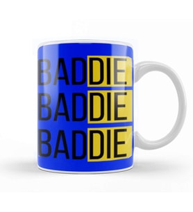 Baddie Baddie Baddie Kupa Bardak Porselen