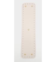 Angel Çanta Aksesuar Suni Deri Krem Renk 40x10 cm Dikdörtgen Çanta Tabanı Light Gold Aparatlı