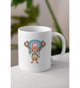 One Piece Tony Chopper Anime Baskılı Beyaz Kupa Bardak