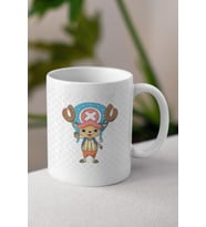 One Piece Tony Chopper Anime Baskılı Beyaz Kupa Bardak