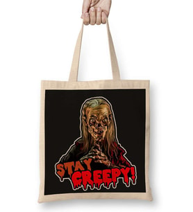 Crypt Keeper Stay Creepy Bez Çanta Uzun Saplı
