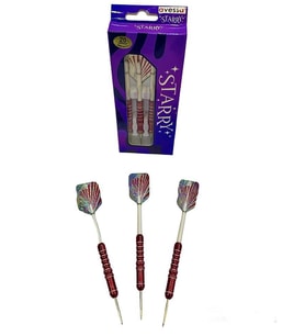 Avessa Ok-300 Profesyonel Çelik 21Gr Dart Oku Kırmızı 3lü