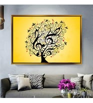 Altın Çerçeveli dekoratif tablo l619 (Gold)